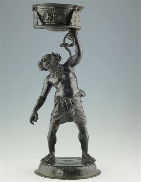 Trunkener Silen Silenos 61cm Bronze Dionysos Italien Neapel 1880