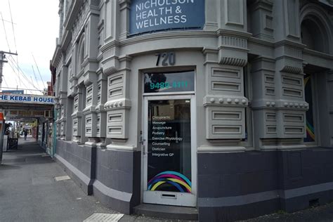 Nicholson Health And Wellness Fitzroy North Alternative Therapy Bookwell
