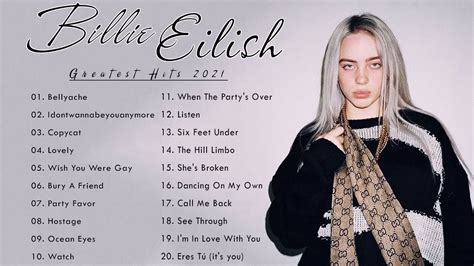 Billie Eilish Top Playlist Best Song Of Billie Eilish Greatest Hits YouTube
