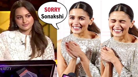 Alia Bhatt Hilarious Reaction On Sonakshi Sinha Kbc Wrong Answer Trolls Youtube
