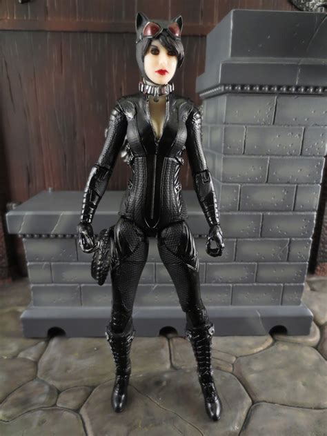 action figure barbecue action figure review catwoman from batman arkham knight by dc collectibles