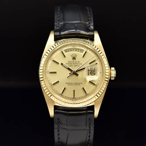 Rolex Day Date Ref 1803 Yellow Gold Romain Réa