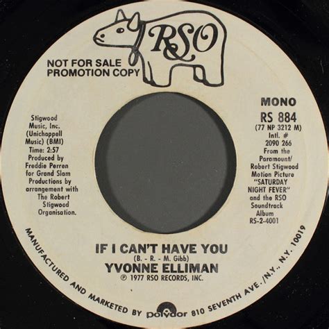 Yvonne Elliman If I Can T Have You 1977 Vinyl Discogs