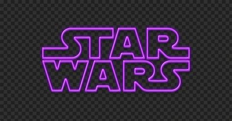 Neon Purple Logo Star Wars Png Citypng