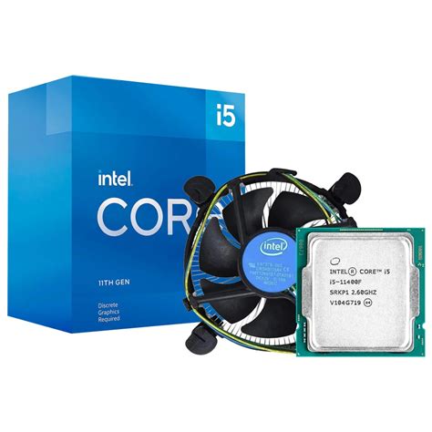 Processador Intel Core I5 11400f Socket Lga 1200 26ghz 12mb No