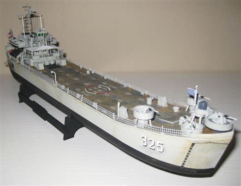 Lst Landing Ship Tank Plastic Model Military Ship