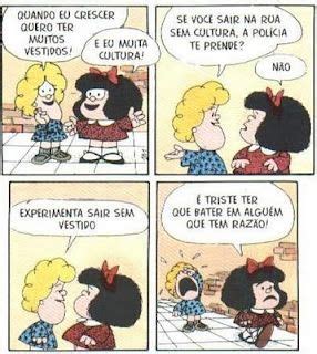 Entre Mafalda E Susanita Dia O Que Voc Quiser Tirinhas Da