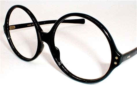 Large Round Vintage Eyeglasses Frames