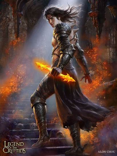 Cryptids Legend Fantasy Male Warrior Characters Rogue