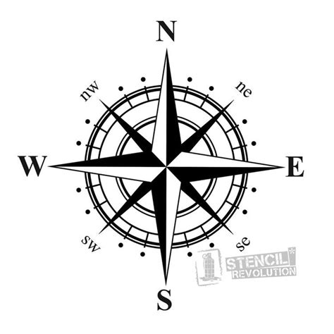 Nautical Compass Drawing At Getdrawings Free Download