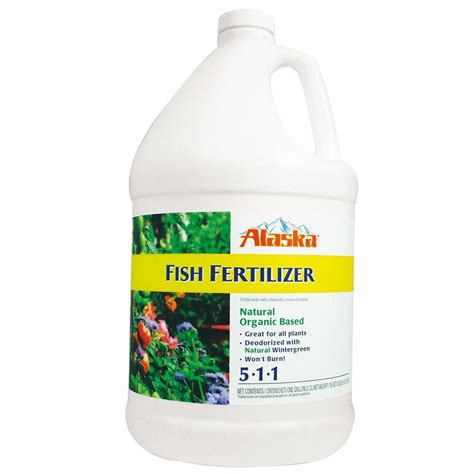 Maybe you would like to learn more about one of these? Alaska 1 Gal. 5-1-1 Fish Fertilizer-100099249 - The Home Depot