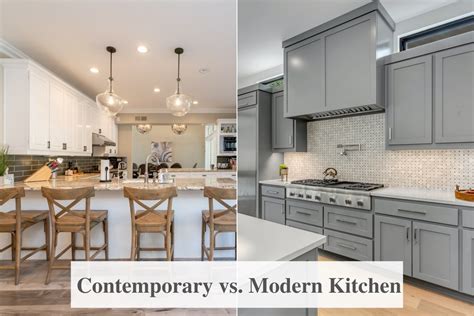 Contemporary Or Modern Kitchen Design What Do You Prefer
