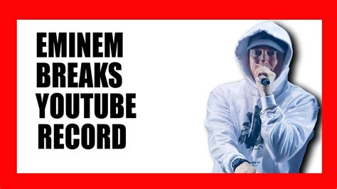 Eminem Breaks Youtube Record With Killshot Youtube