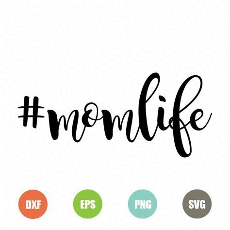 Free Hashtag Mom life SVG - TopFreeDesigns | Cricut svg files free, Svg