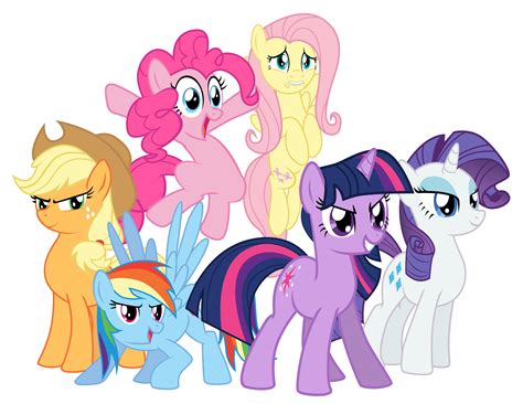 Mane 6 Ready For Anything By Mlp Silver Quill On Deviantart
