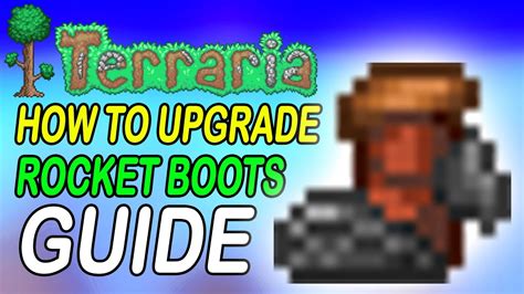 How To Upgrade Rocket Boots In Terraria Easy Tutorial Youtube