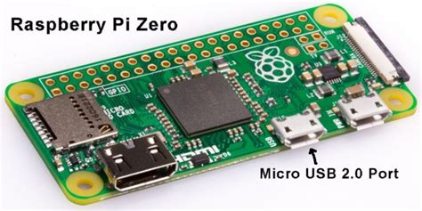 Raspberry Pi Zero Micro Usb Port