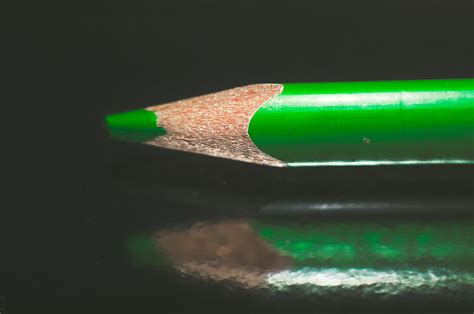 Green Color Pencil · Free Stock Photo