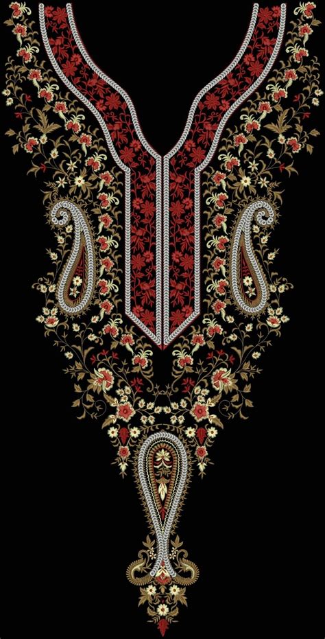 Beautiful Rare Embroidery Neck Designs