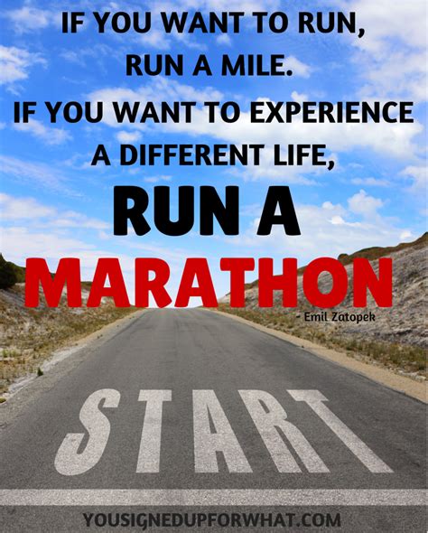 Marathon Training Motivational Quotes