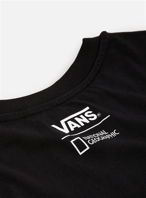 Vans National Geographic Rollout T Shirt Black Spectrum