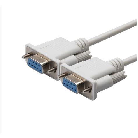 Db9f To Db9f 9 Pin Female To Female Db9 Connector Serial Null Modem