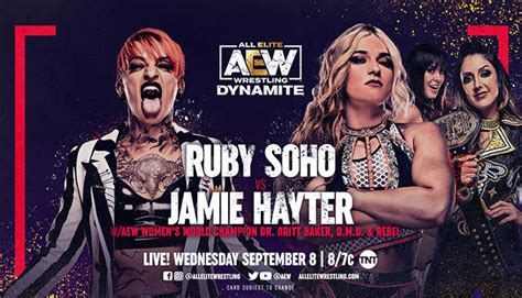 Ruby Soho In Action On This Weeks Aew Dynamite 411mania