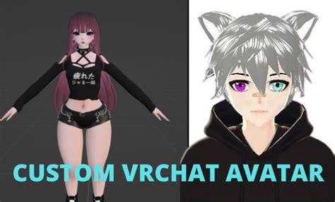 Create Or Edit Your Custom Vrchat Avatar Furry Sfw Or Nsfw Vr Chat