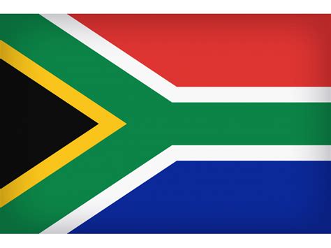South Africa Large Flag Transparent Image Download Free South Africa