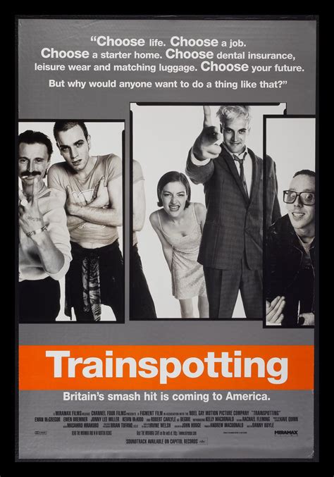 Trainspotting 1sh Orig Movie Poster Ex Nm 1996 Ebay