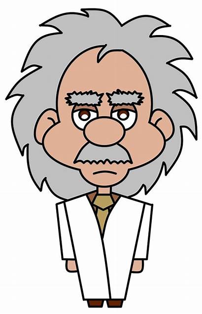 Einstein Cartoon Clipart Albert Animated Clip Draw