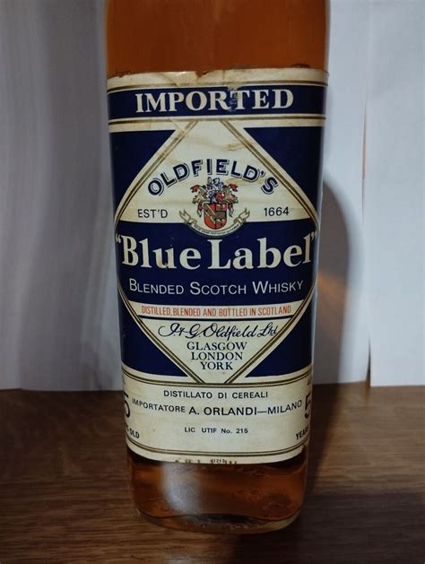 Rare Old Scotch Whisky Johnnie Walker Blue Label The Oldest 75 CL 40