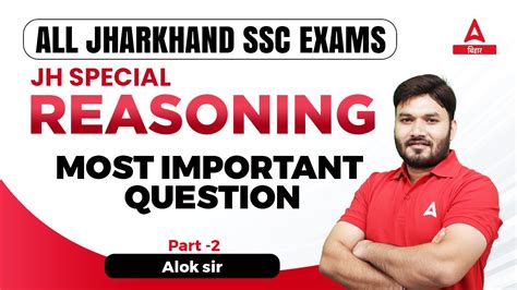 Most Imoprtant Question For Reasoning Jssc Cgl Jharkhand Ssc