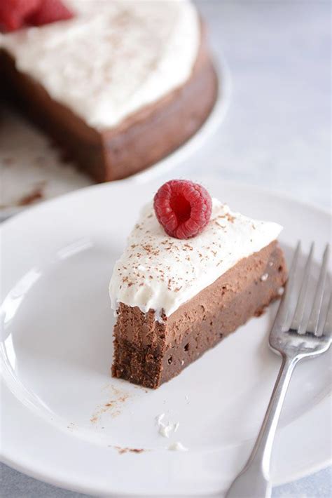 Double Chocolate Mousse Torte Homemade Chocolate Chocolate Desserts