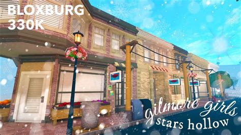 Bloxburg Gilmore Girls Stars Hollow Tour Youtube