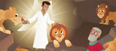 Daniel And The Lions Den Bible Story For Toddlers Story Guest