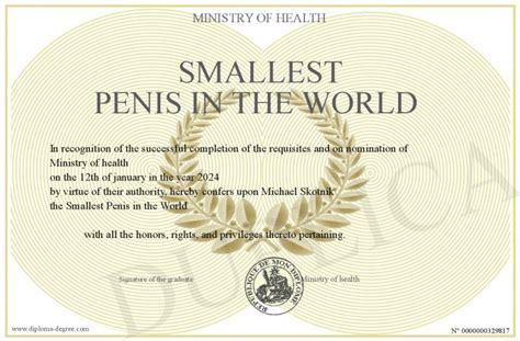 Smallest Penis In The World