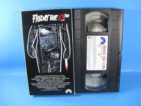 FRIDAY THE TH Part VHS Horror Slasher Jason PicClick