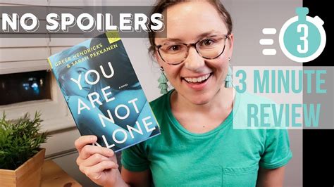 You Are Not Alone Book Review Youtube