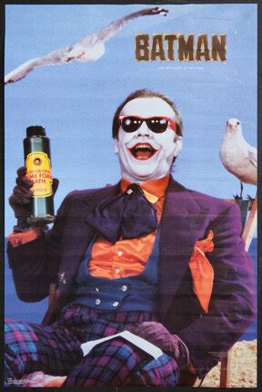 Batman Jack Nicholson As The Joker Original Vintage Poster