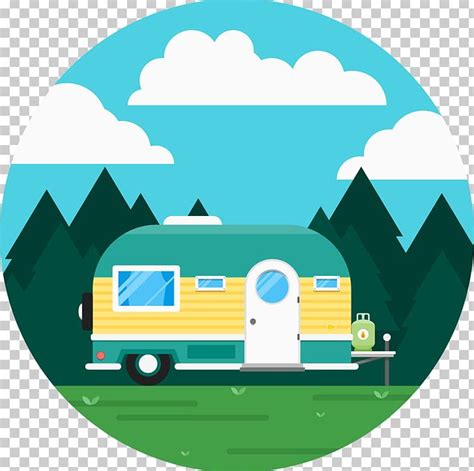 Caravan Recreational Vehicle Camping Icon Png Clipart Area Brand