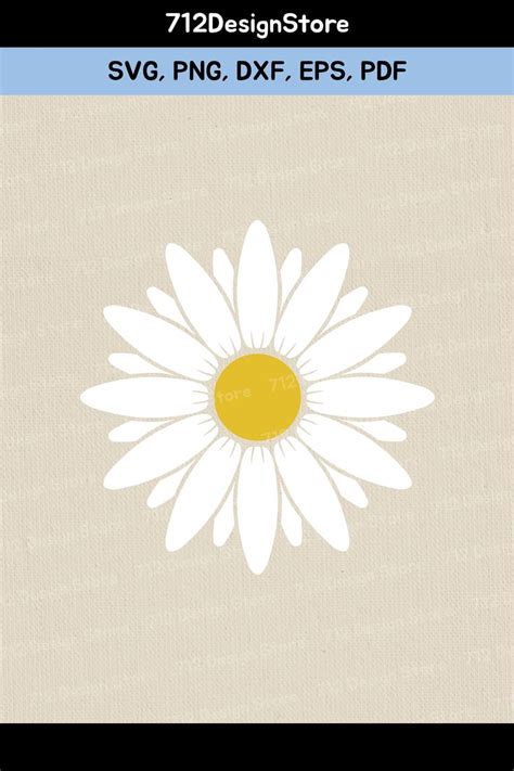 Daisy SVG Files For Cricut Flower SVG Spring Floral Daisy | Etsy in