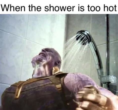 When The Shower Is Too Hot Funny
