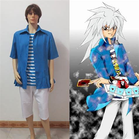 yu gi oh zexal bakura ryou cosplay costume uniforms cosplayware