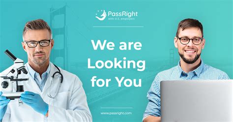 We Are Looking For You Passright