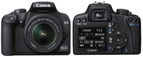 Canon Launches Eos 1000d Rebel Xs Digital Camera Magazine