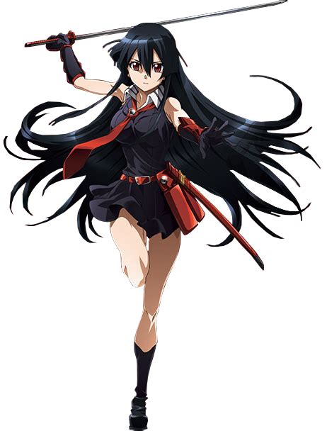 Akame ga kill!, anime girls, kurome (akame ga kill), yellow flowers. Image - Akame Akame ga Kill.png | Character Profile Wikia ...