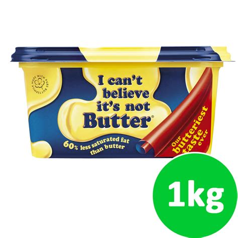 I Cant Believe Its Not Butter 1kg Butter And Margarine Iceland Foods