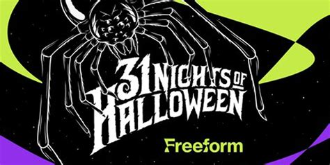 31 Nights Of Halloween On Freeform Tv Schedule