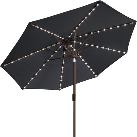 Eliteshade Solar Umbrellas 9ft Market Umbrella With 80 Led